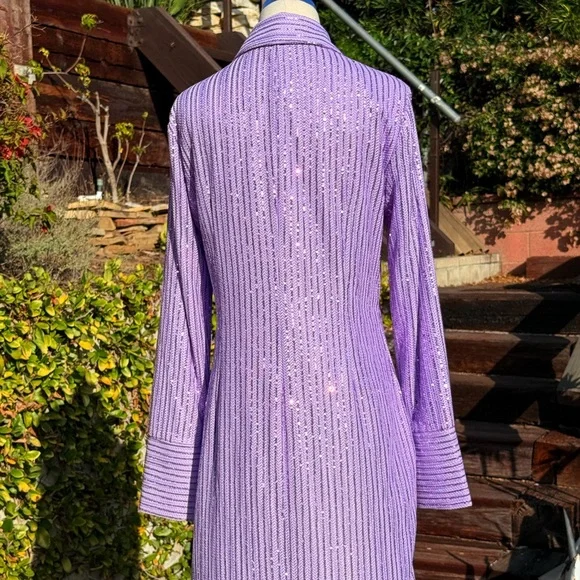 Stine Goya sequin embellished longline high-low tunic - Picture 8 of 10